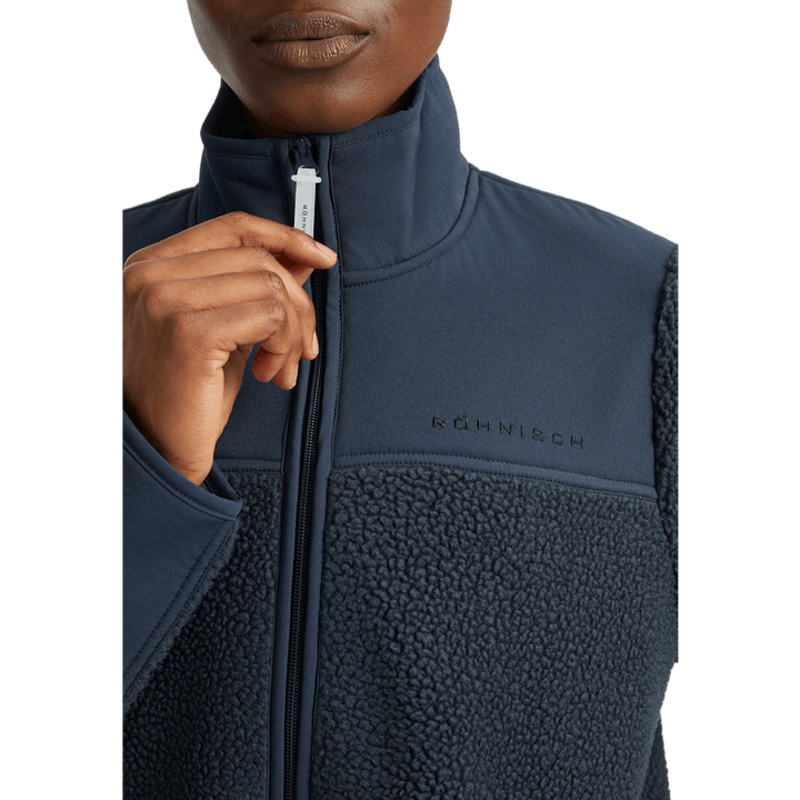 Phoebe Pile Jacket Space Navy