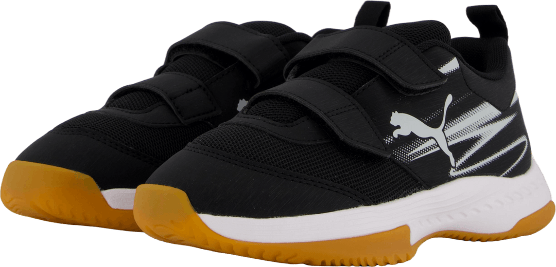 Varion Ii V Jr Indoor Puma Nero-Freddo Grigio Chiaro-Gum