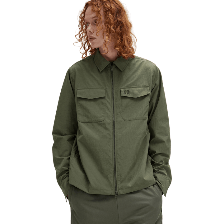 Surchemise à poche W19 Couronne de laurier Vert