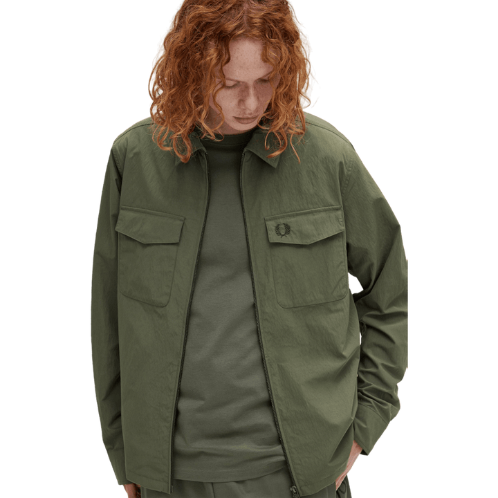 Surchemise à poche W19 Couronne de laurier Vert