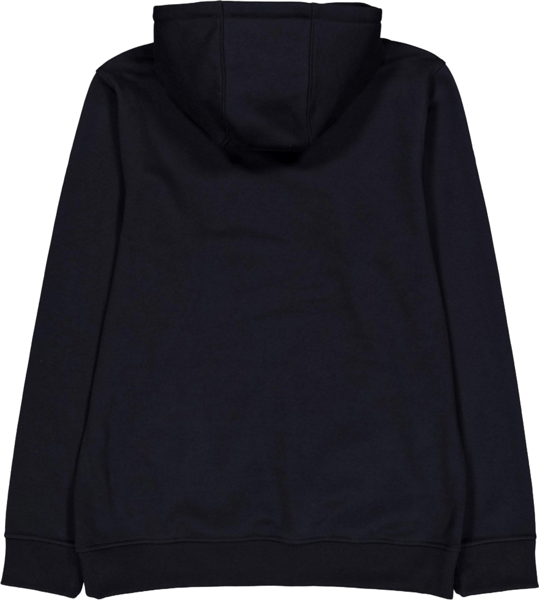 Sudadera con capucha Meridian Creek™ Negra, Csc centro pecho.
