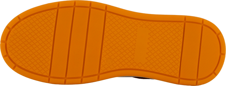 Die Ella 2.0 Weiß/orange getrommeltes Leder