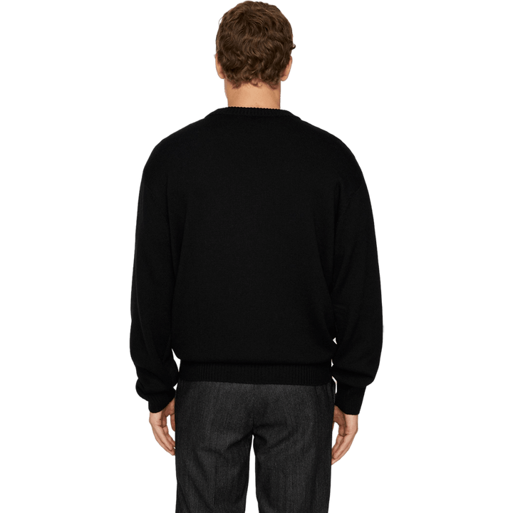 Kino Merino Crew Black