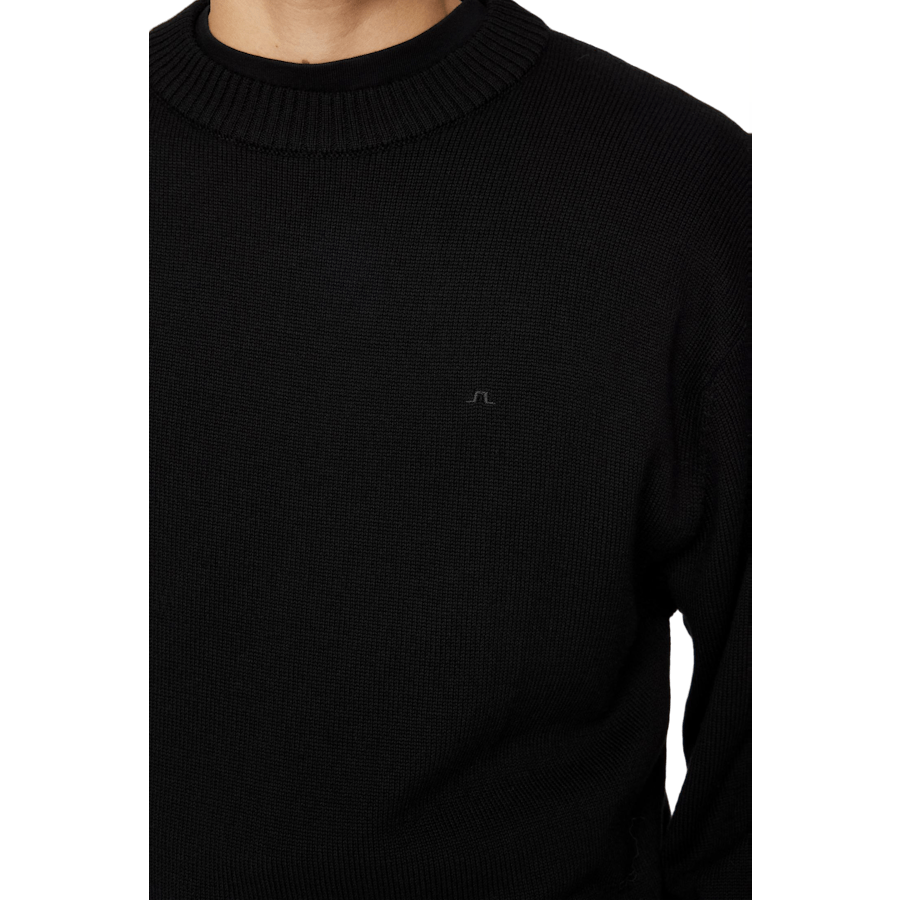 Kino Merino Crew Black