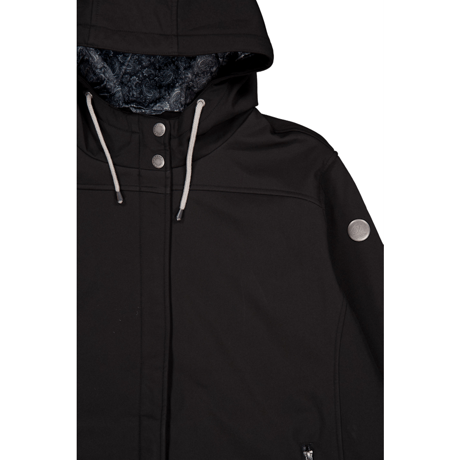 Monaco Abrigo Wmn Negro