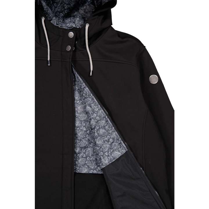 Monaco Abrigo Wmn Negro