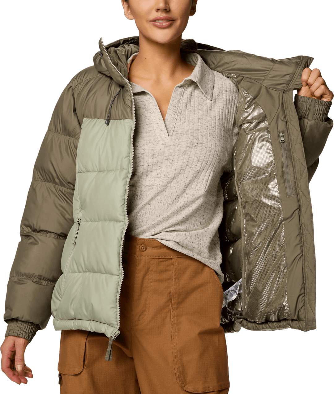 Pike Lake™ Ii Insulated Jacket Stone Green, Safari