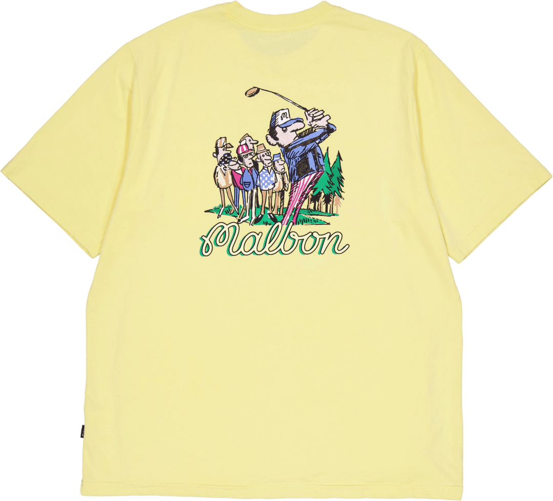 Founder Ss Pocket Tee Blassgelb