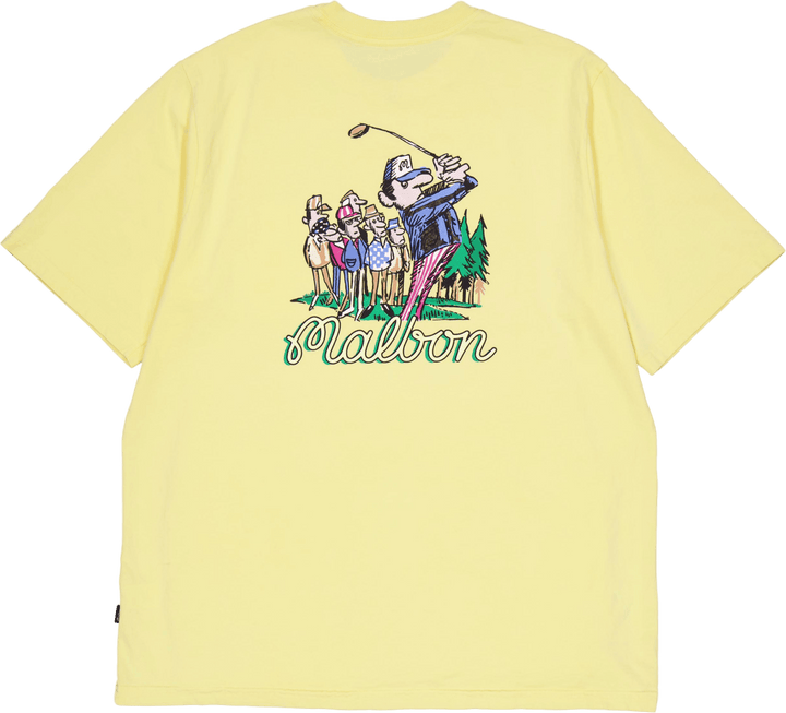 Founder Ss Pocket Tee Blassgelb