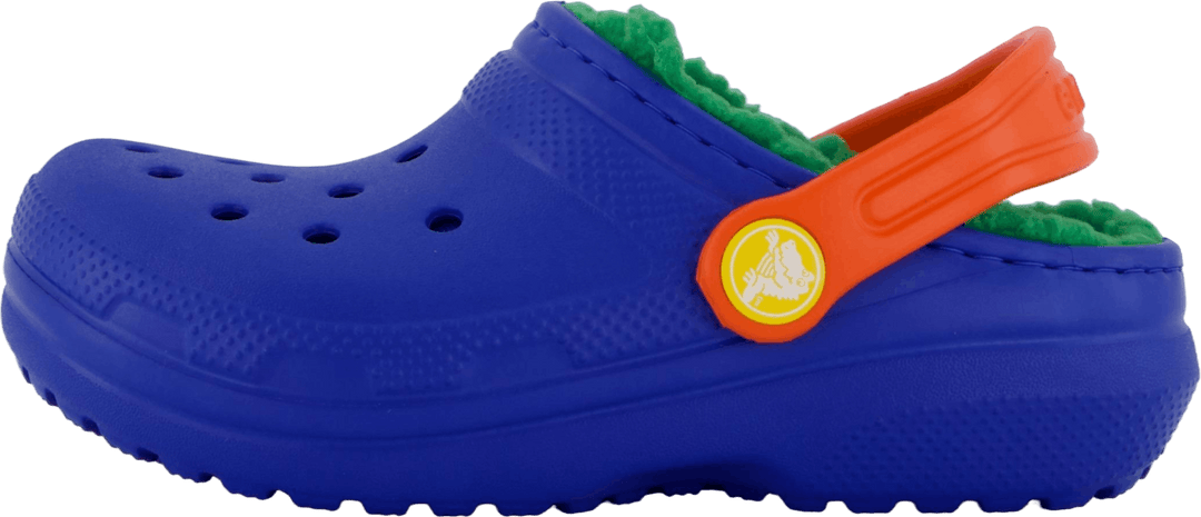 Klassischer gefütterter Clog T Blau Bolt/multi