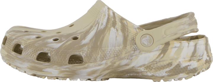 Classic Marbled Clog Bone/multi