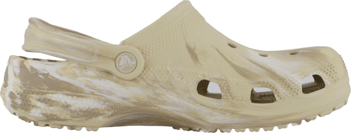 Classic Marbled Clog Bone/multi