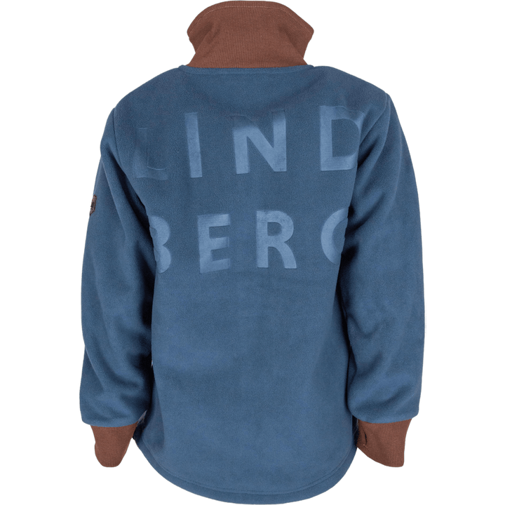 Kurtka Stormy, Windfleece szara/ciemnoniebieska