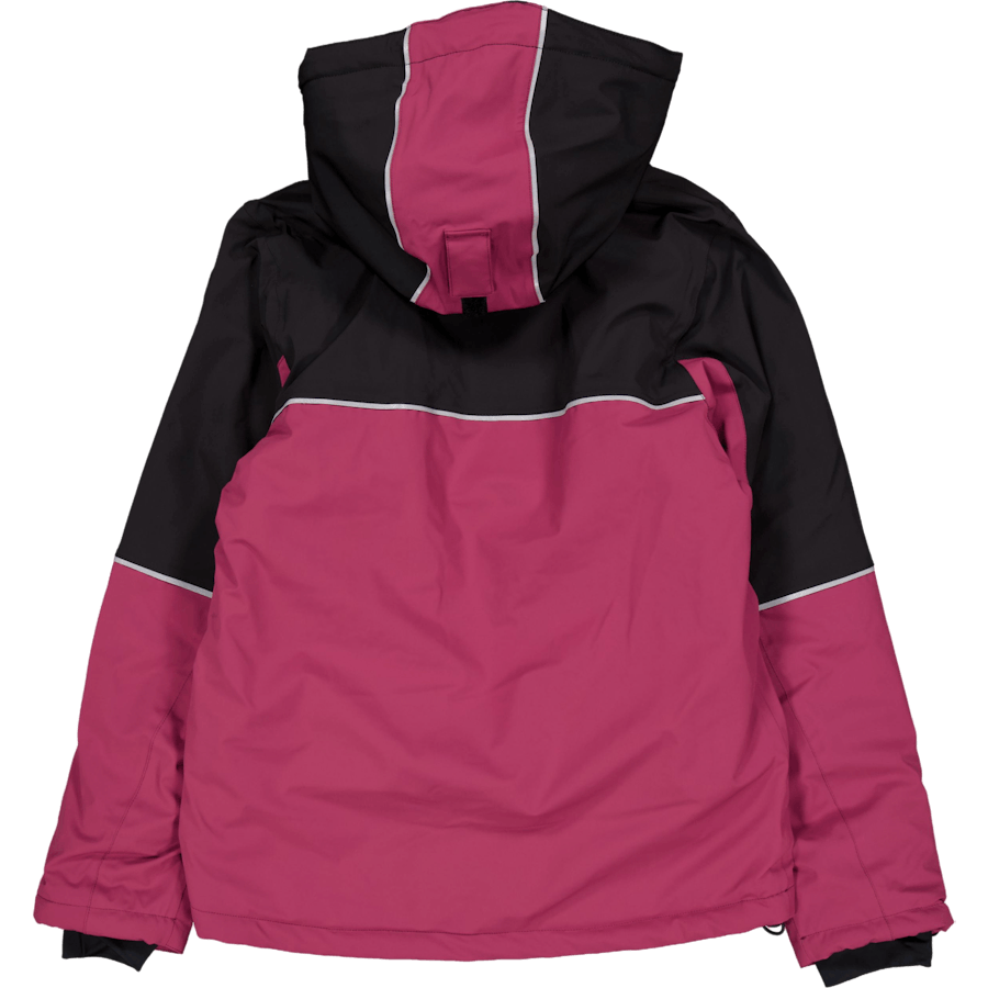 Veste d'hiver Alpine Noir/cerise