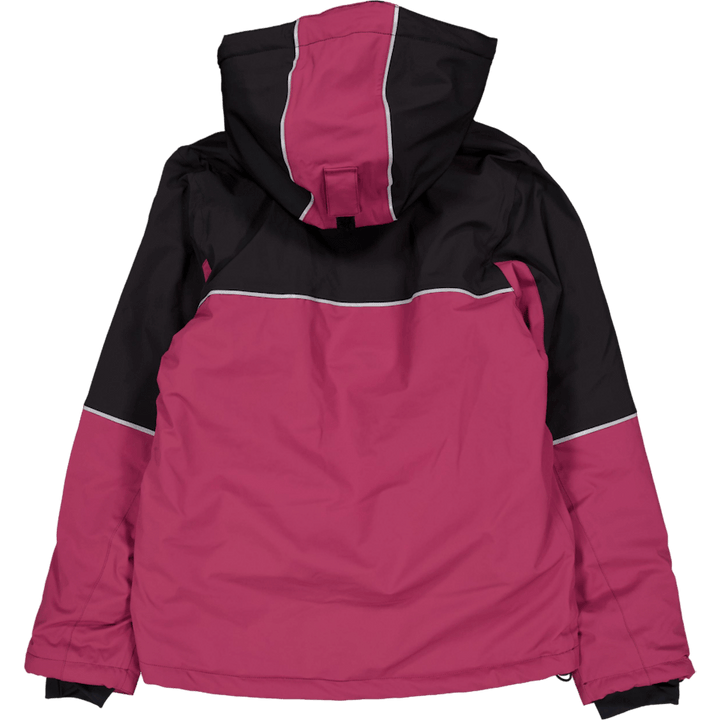 Veste d'hiver Alpine Noir/cerise
