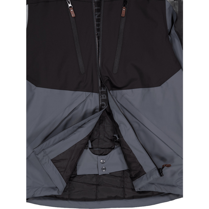 Veste d'hiver alpine noire/anthracite