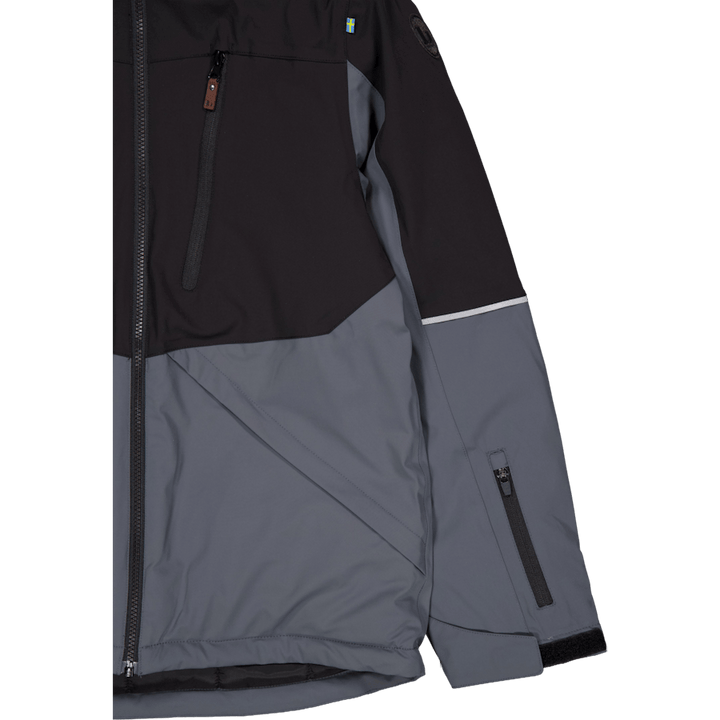 Veste d'hiver alpine noire/anthracite