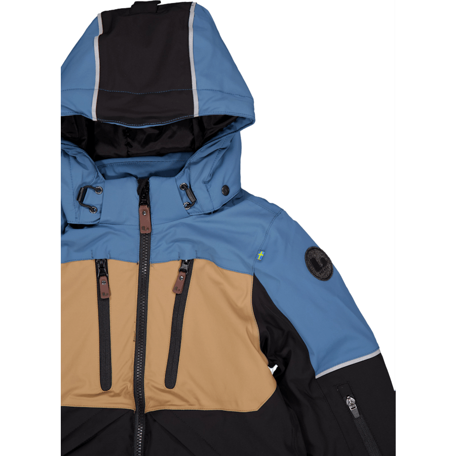 Kurtka zimowa Alpine niebieski/czarny