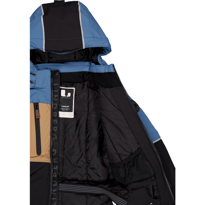 Kurtka zimowa Alpine niebieski/czarny