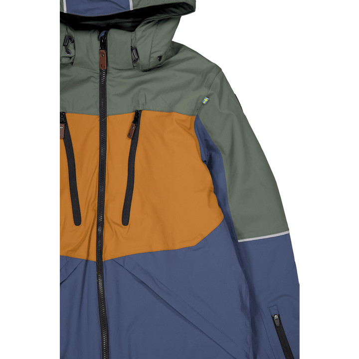 Veste d'hiver alpine verte/bleue