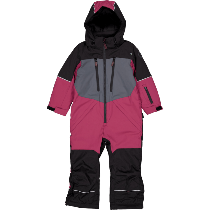 Combinaison d'hiver Alpine Noir/cerise