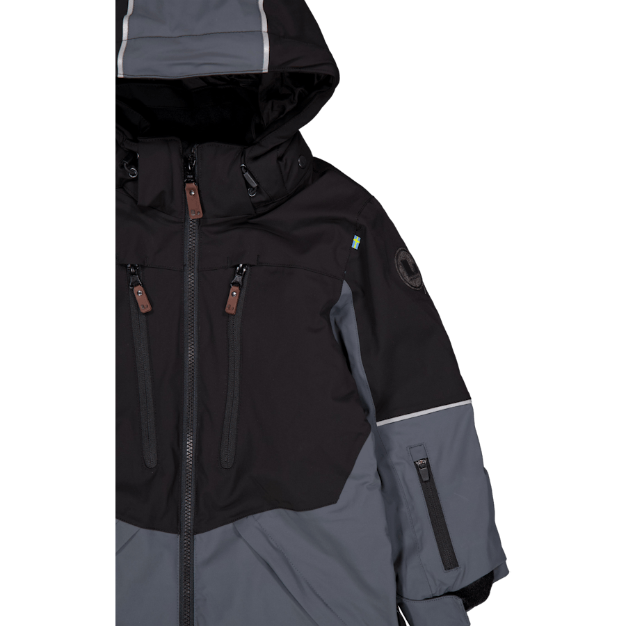 Combinaison d'hiver Alpine noire/anthracite