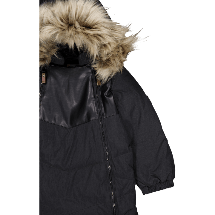 Salopette d'hiver Rocky pour bébé noire