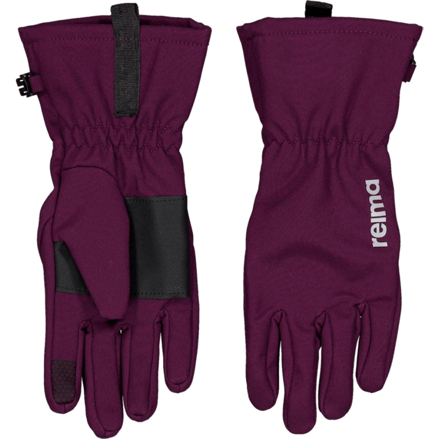 Softshell gloves Tehden Deep purple