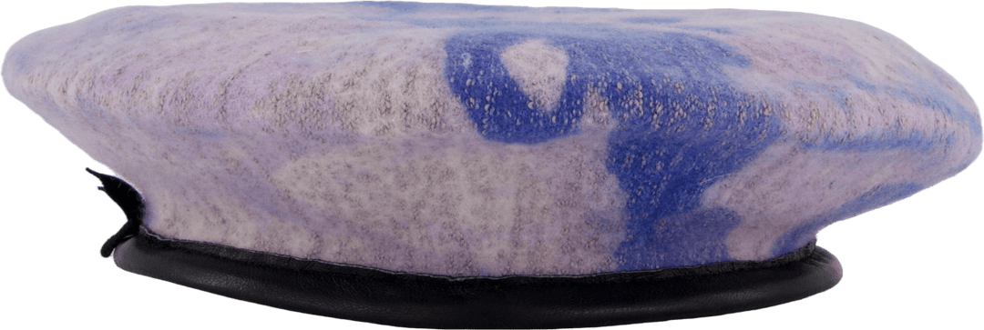 Kg Heathered Tie Dye Beret Gs401 Glacier-starry Blue