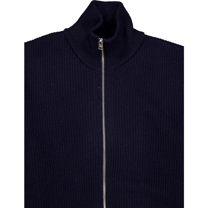 Veste en coton et laine Hagen 7004 bleu marine foncé