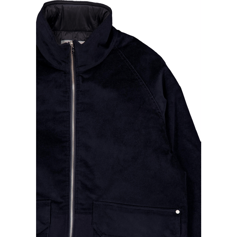 Hakon Solotex Corduroy Reversi 7004 Marine Foncé