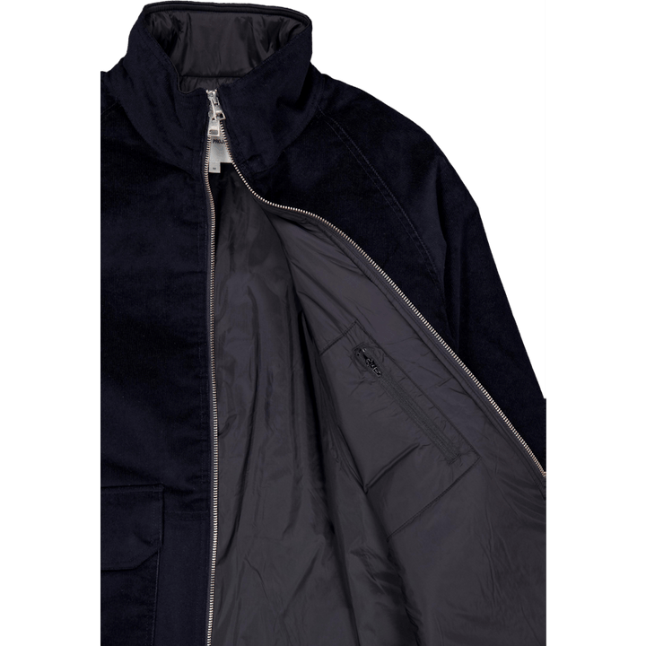 Hakon Solotex Corduroy Reversi 7004 Marine Foncé