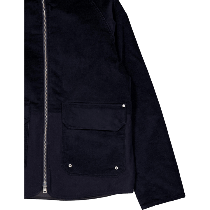 Hakon Solotex Corduroy Reversi 7004 Marine Foncé