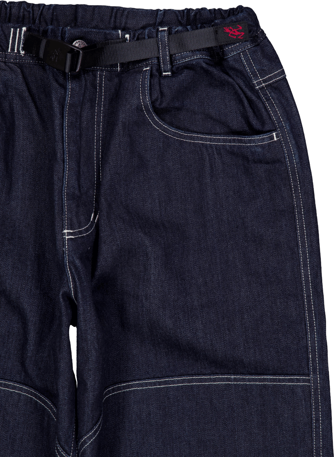 Meadows - Pantalone doppio ginocchio - risciacquo grezzo