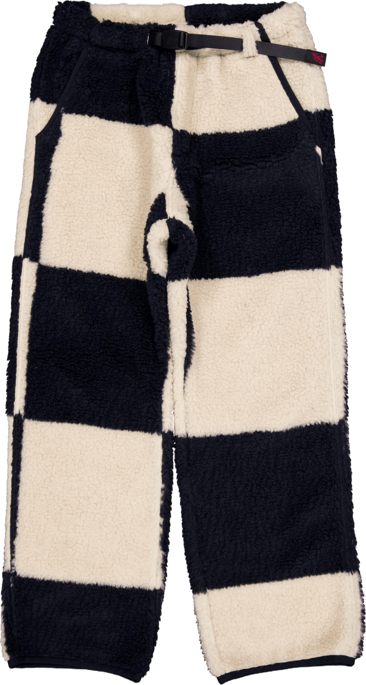 Pantalon Sherpa à carreaux Naturel / Navy Check