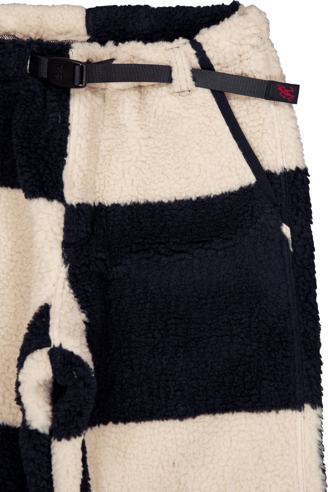 Pantalon Sherpa à carreaux Naturel / Navy Check