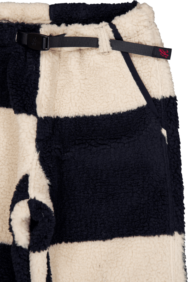 Pantalon Sherpa à carreaux Naturel / Navy Check