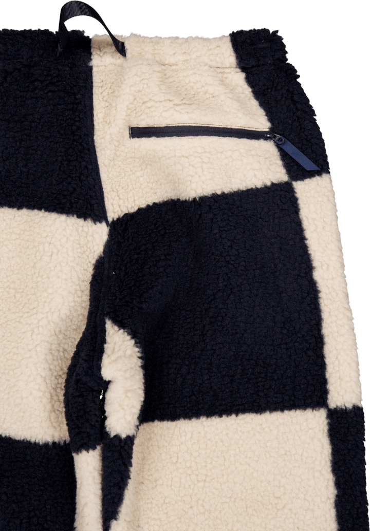 Pantalon Sherpa à carreaux Naturel / Navy Check