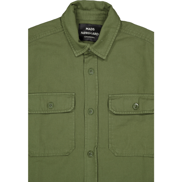 Skyler Hemd aus gefärbtem Segeltuch 8061 Kalamata