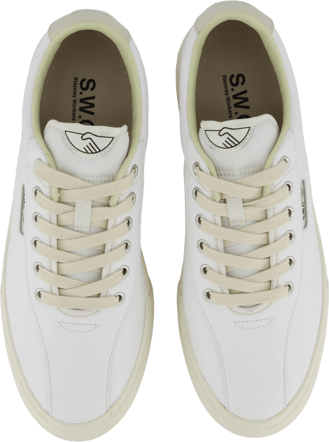 Dellow 02 Cup Pelle Bianco