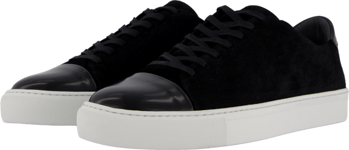 Lescape Suede Noir Brillant
