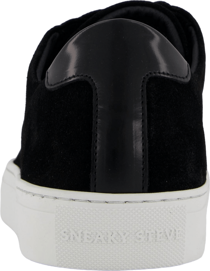 Lescape Suede Noir Brillant