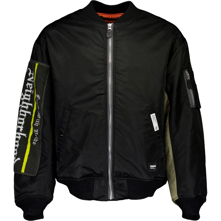 Ma-1 Flight Jacket Mod Schwarz