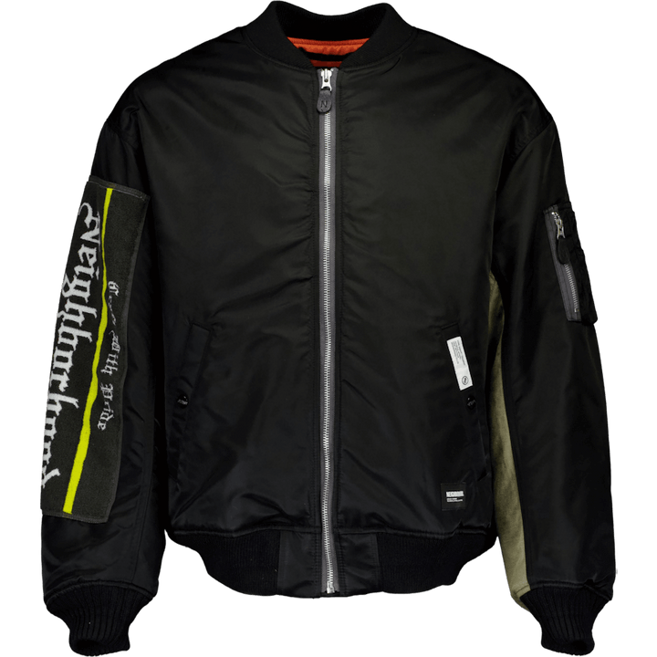 Ma-1 Flight Jacket Mod Schwarz