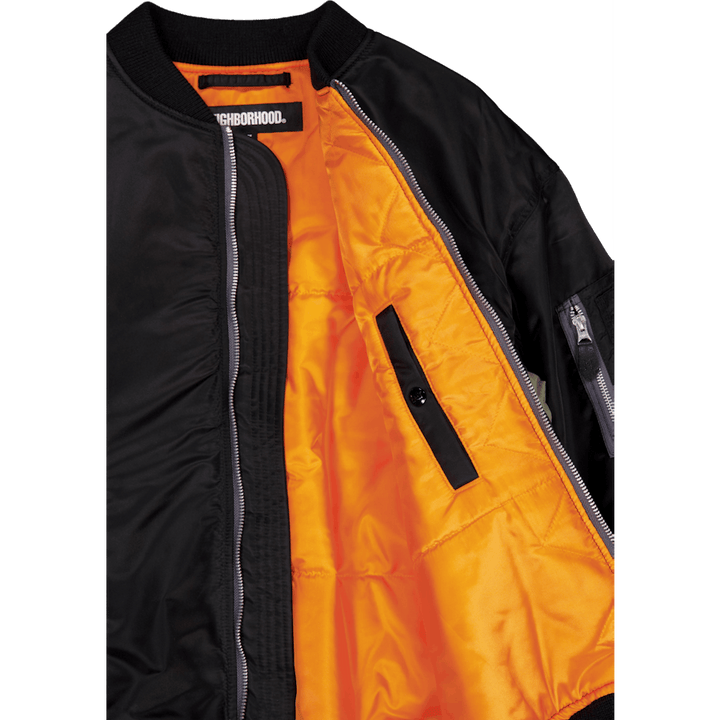 Ma-1 Flight Jacket Mod Schwarz