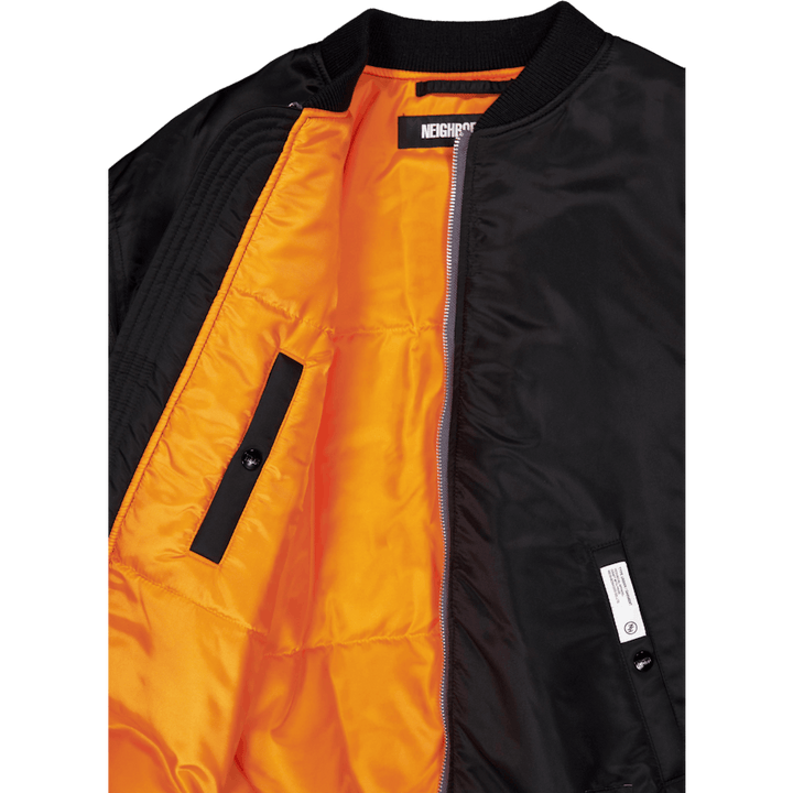 Ma-1 Flight Jacket Mod Schwarz