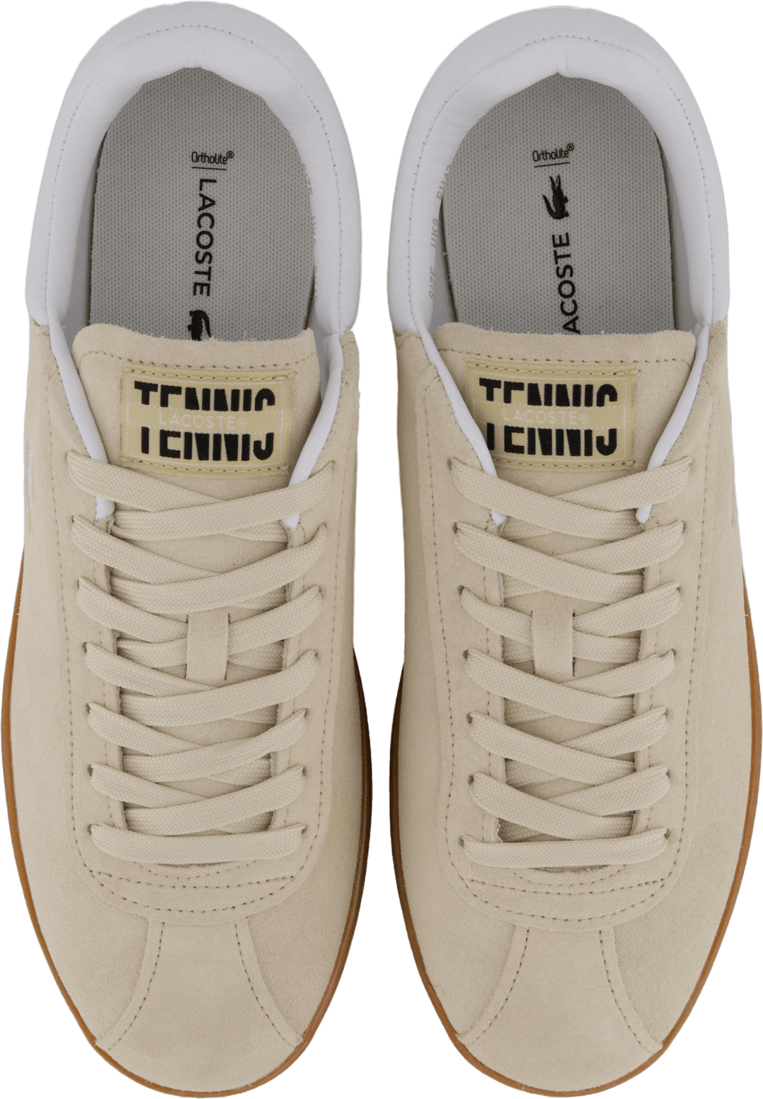 Scarpe da ginnastica in pelle scamosciata Baseshot 40f Beige/gum