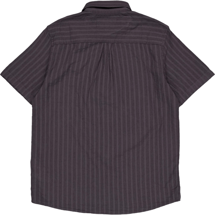 Manches courtes à rayures texturées S W635 Gunmetal