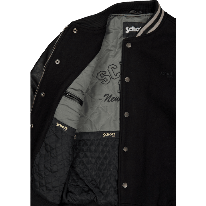 Veste Varsity Bi Matière Scho Noir/noir
