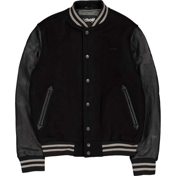 Veste Varsity Bi Matière Scho Noir/noir